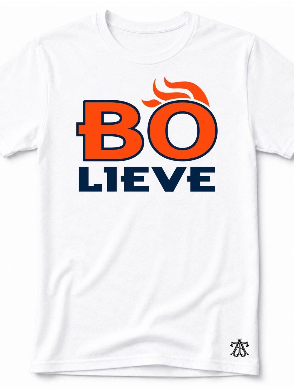 BO-LIEVE, Denver Broncos Football T-Shirt - Adult & Kids sizes - Picture 4 of 9
